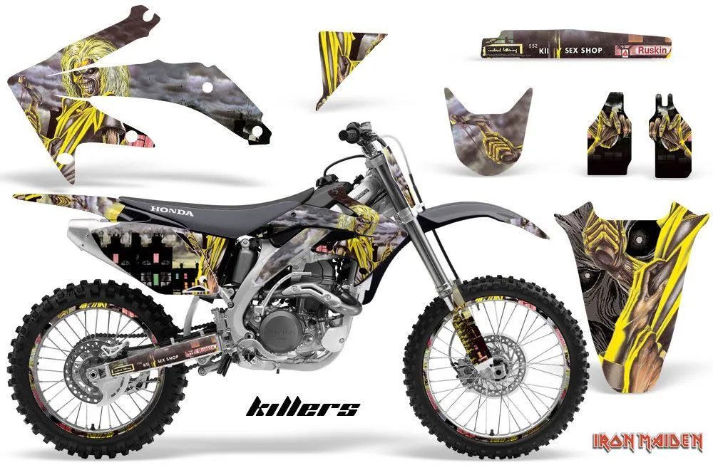 Honda CRF450 R Dirt Bike Custom Graphic Kit - 2002-2012