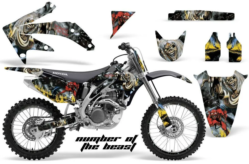 Honda CRF450 R Dirt Bike Custom Graphic Kit - 2002-2012