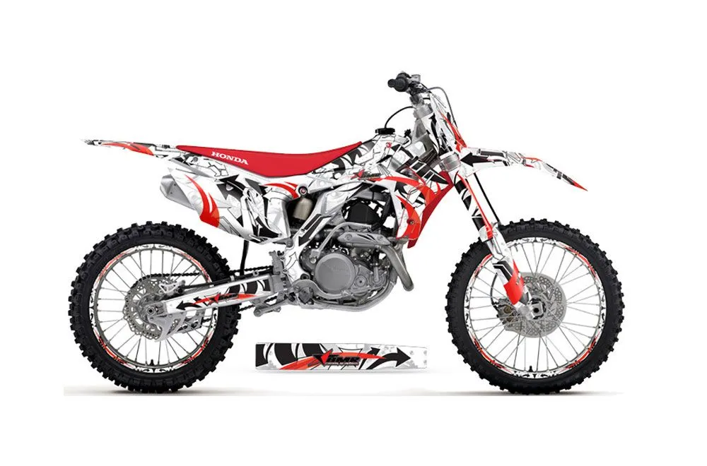 Honda CRF450 R Dirt Bike Graphic Kit - 2013-2016 Expo Red