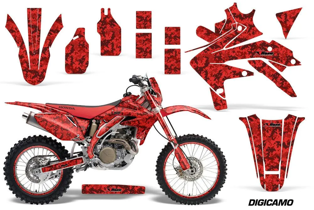 Honda CRF450 X Dirt Bike Custom Graphic Kit - 2005-2016