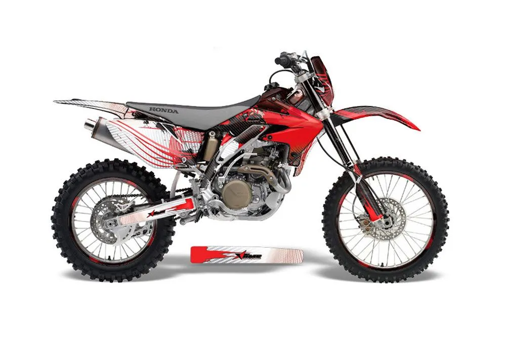 Honda CRF450 X Dirt Bike Graphic Kit - 2005-2016 Carbon X Red