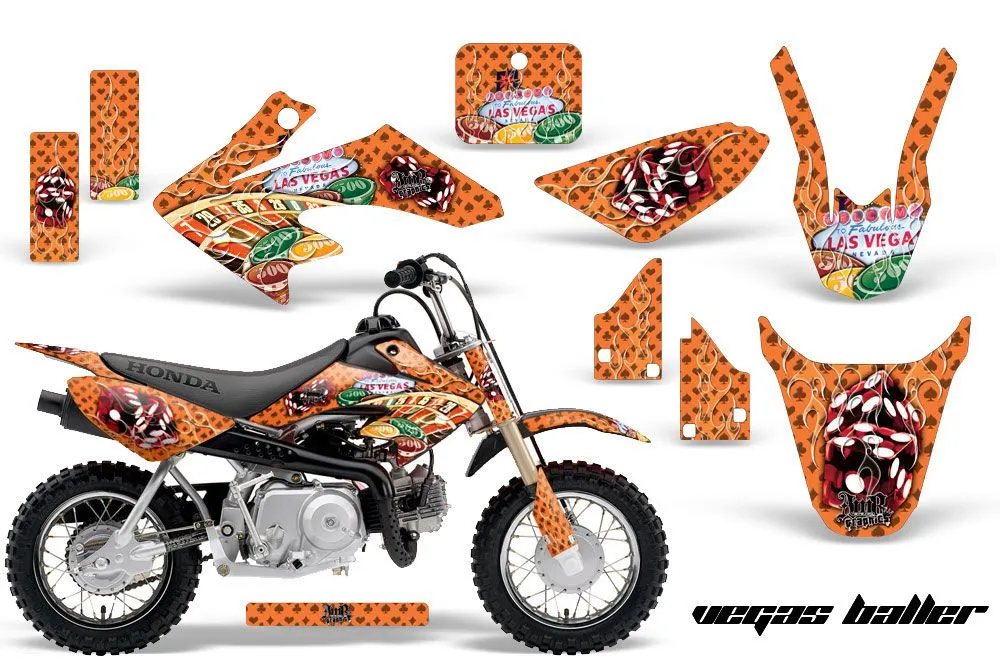 Honda CRF50 Dirt Bike Custom Graphic Kit - 2004-2024