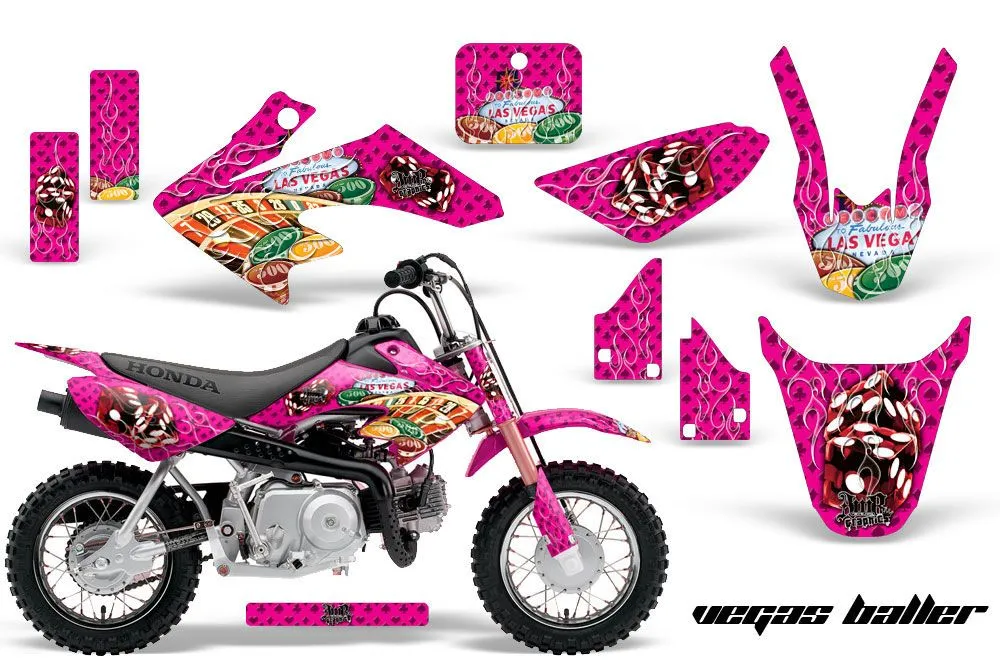 Honda CRF50 Dirt Bike Custom Graphic Kit - 2004-2024