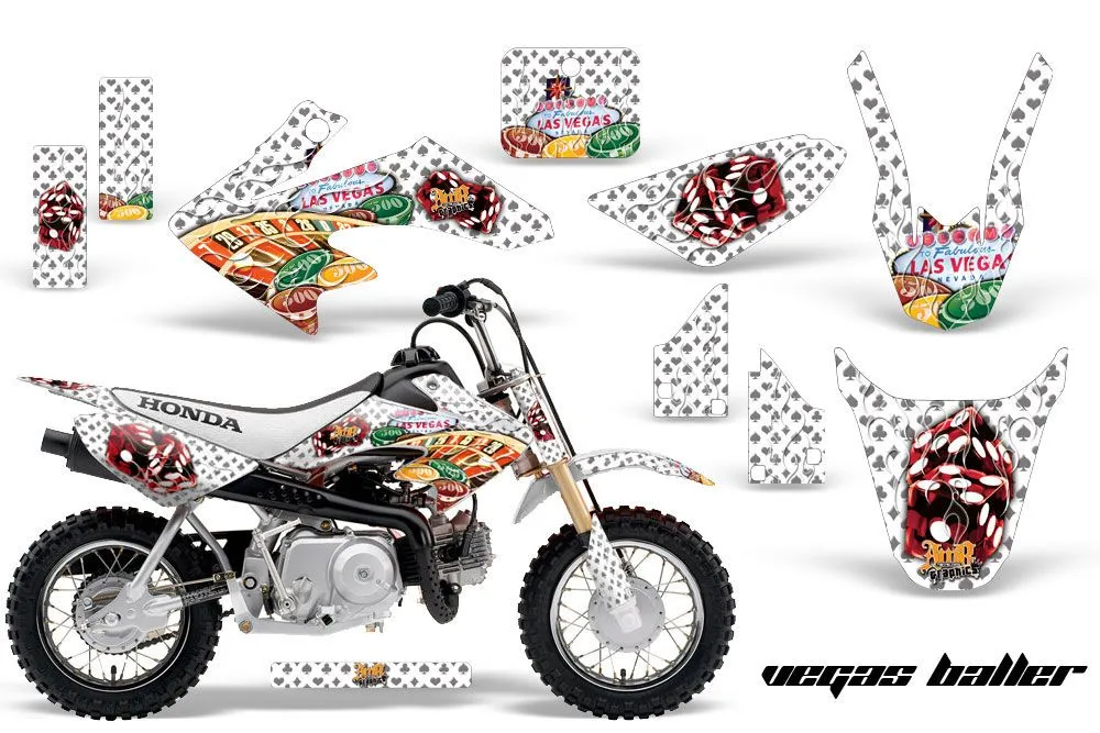 Honda CRF50 Dirt Bike Custom Graphic Kit - 2004-2024
