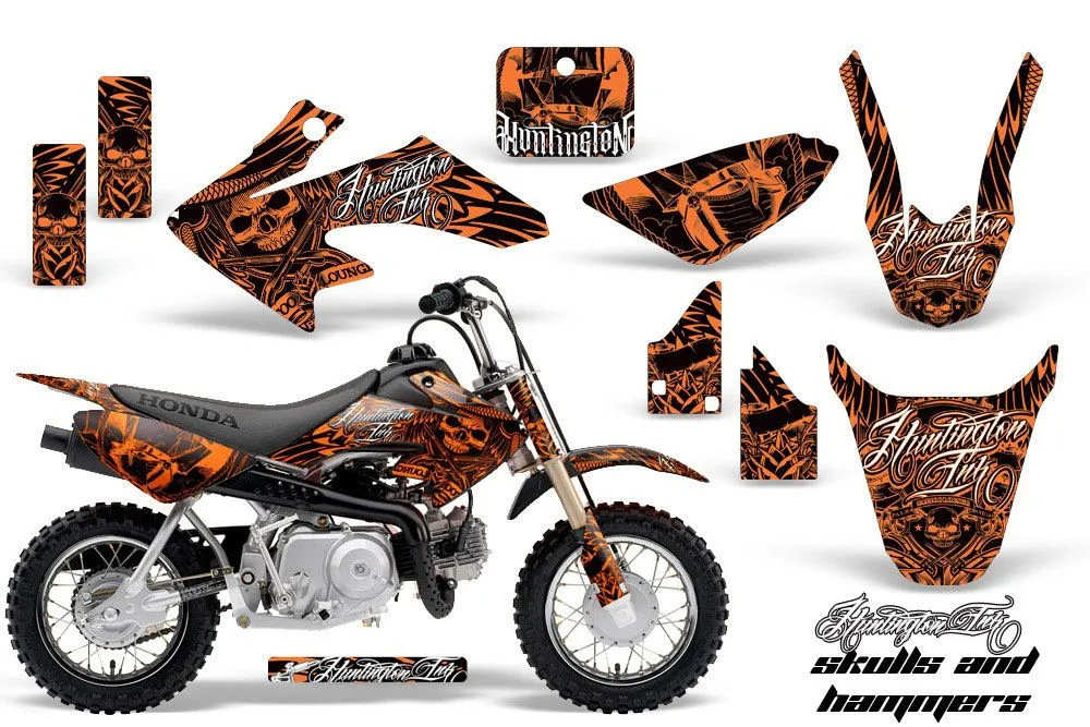 Honda CRF50 Dirt Bike Custom Graphic Kit - 2004-2024