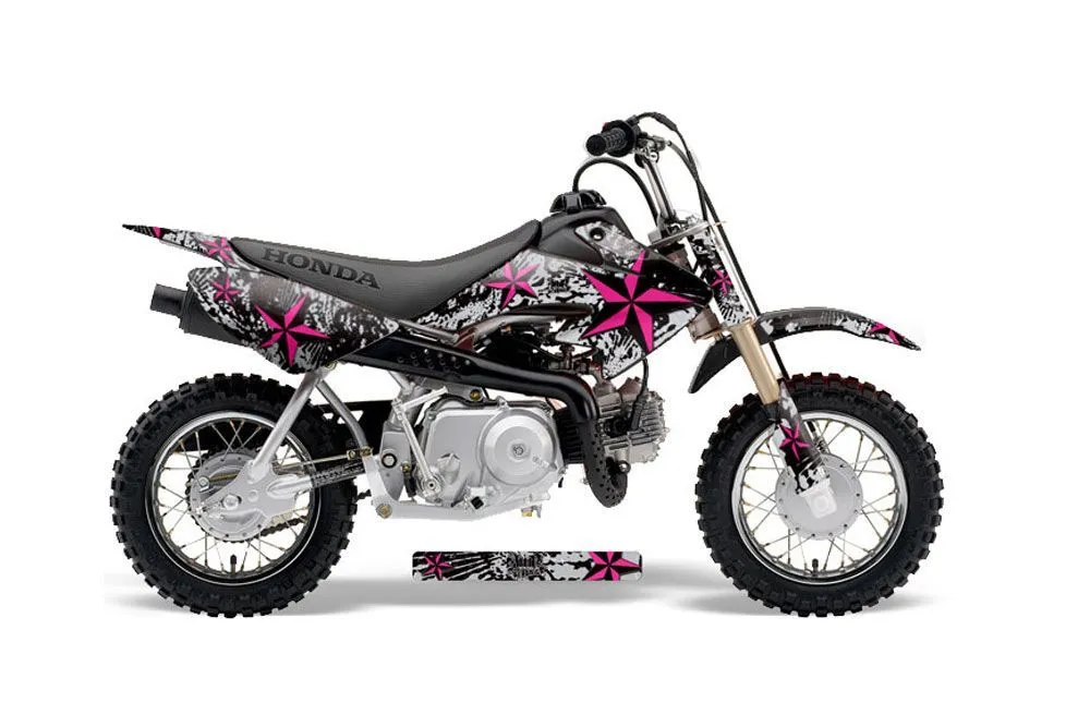 Honda CRF50 Dirt Bike Graphic Kit - 2004-2024 Northstar Pink