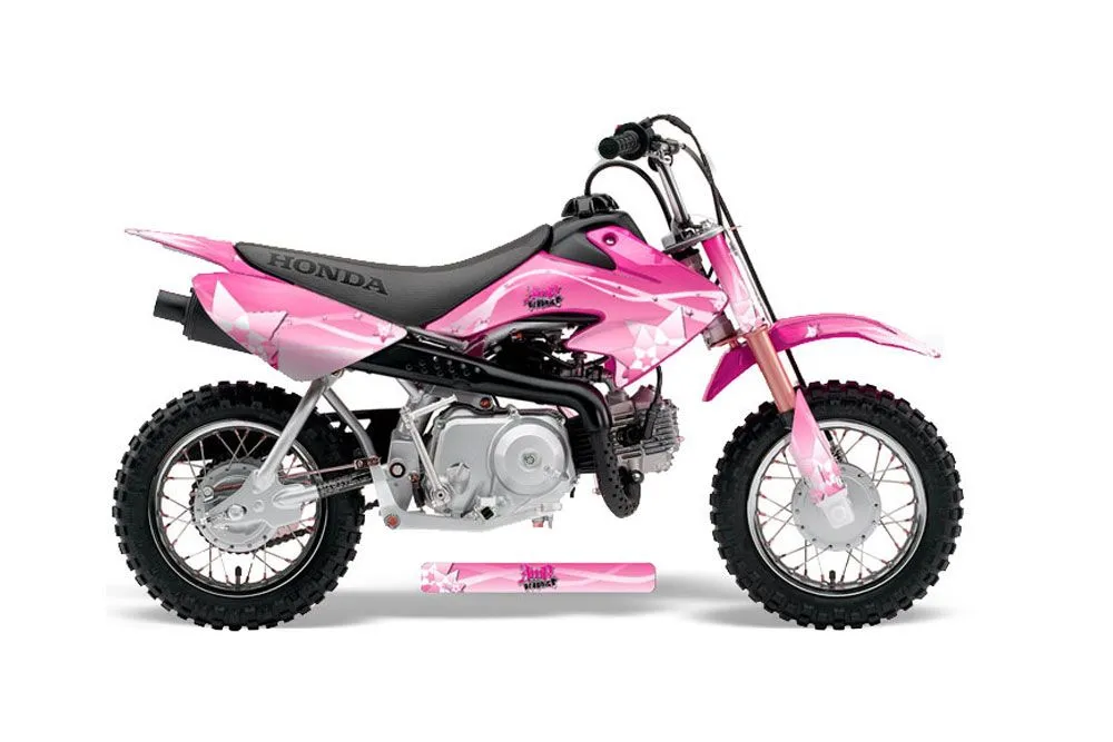 Honda CRF50 Dirt Bike Graphic Kit - 2004-2024 Starlett Pink