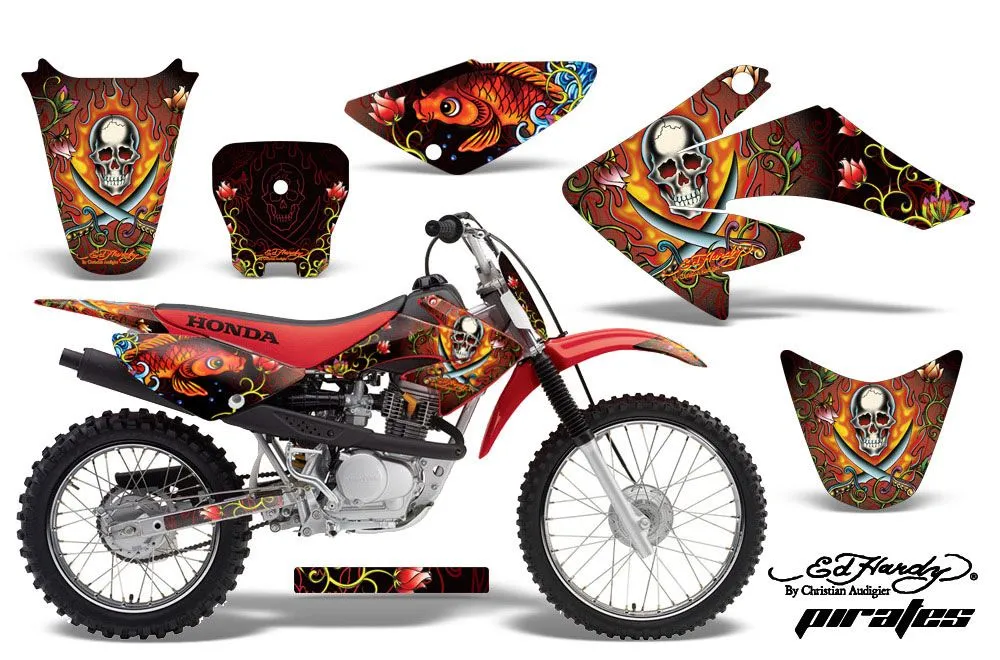 Honda CRF70 Dirt Bike Custom Graphic Kit - 2004-2015