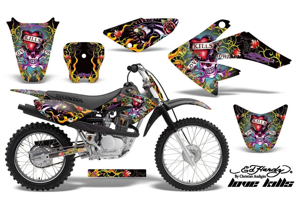 Honda CRF70 Dirt Bike Custom Graphic Kit - 2004-2015