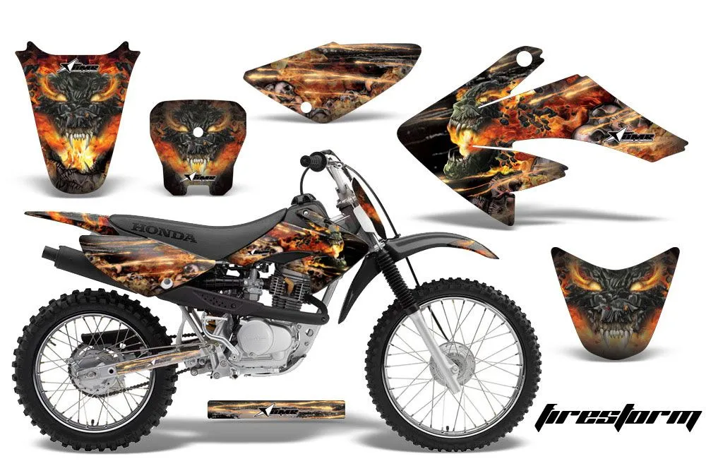 Honda CRF80 Dirt Bike Custom Graphic Kit - 2004-2010