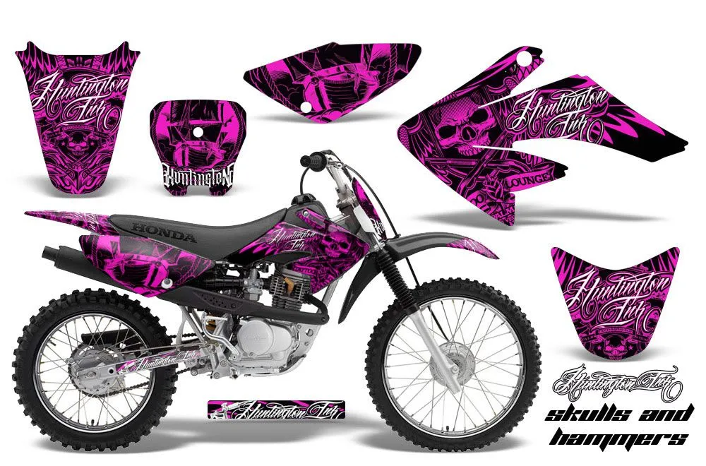 Honda CRF80 Dirt Bike Custom Graphic Kit - 2004-2010