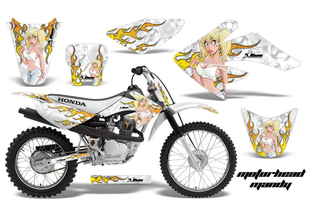 Honda CRF80 Dirt Bike Custom Graphic Kit - 2004-2010