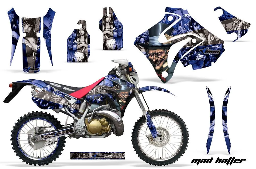 Honda CRM 250 AR Dirt Bike Custom Graphic Kit - 1989-1999