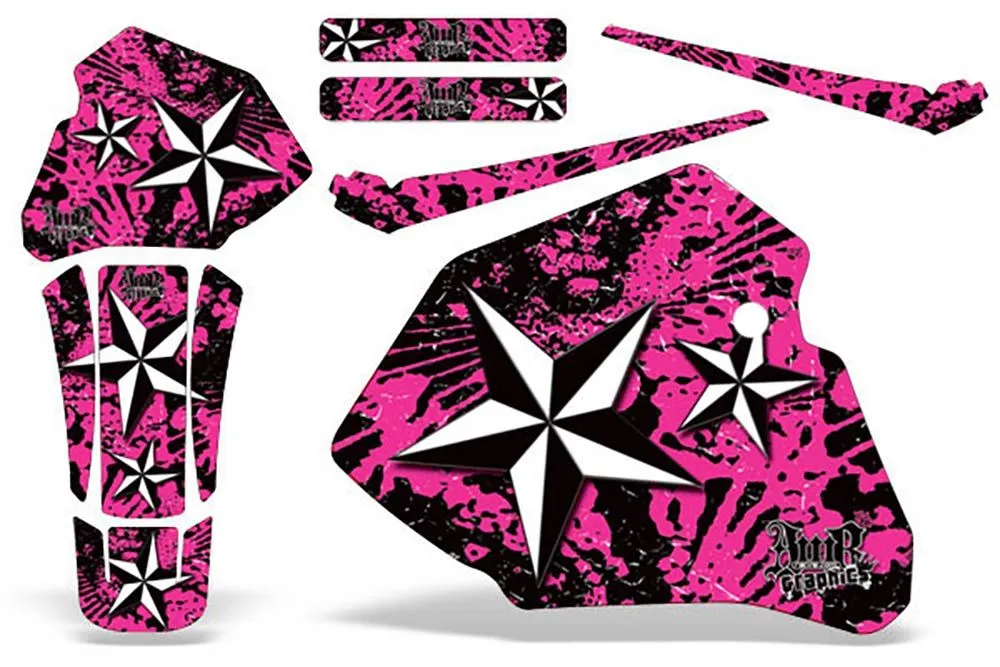 Honda XR100 Dirt Bike Custom Graphic Kit - 1985-2000