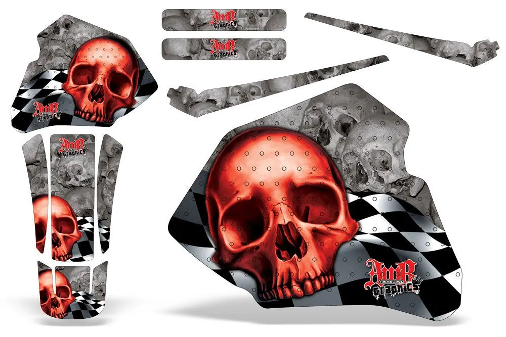 Honda XR100 Dirt Bike Custom Graphic Kit - 1985-2000