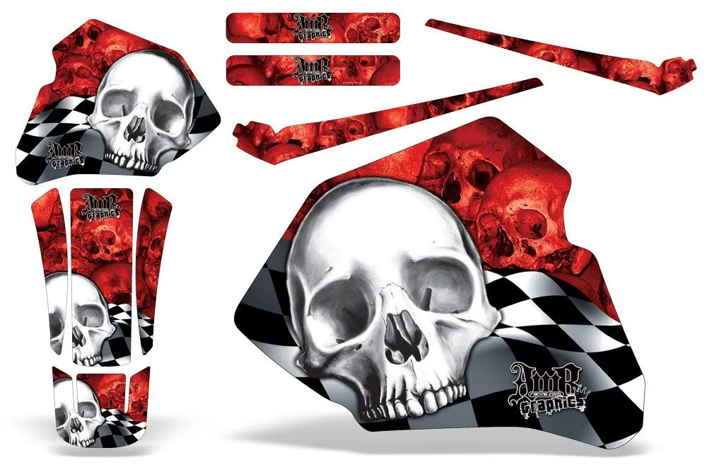 Honda XR100 Dirt Bike Custom Graphic Kit - 1985-2000