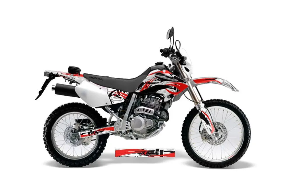 Honda XR250 SM Dirt Bike Graphic Kit - 2003-2005 Expo Red