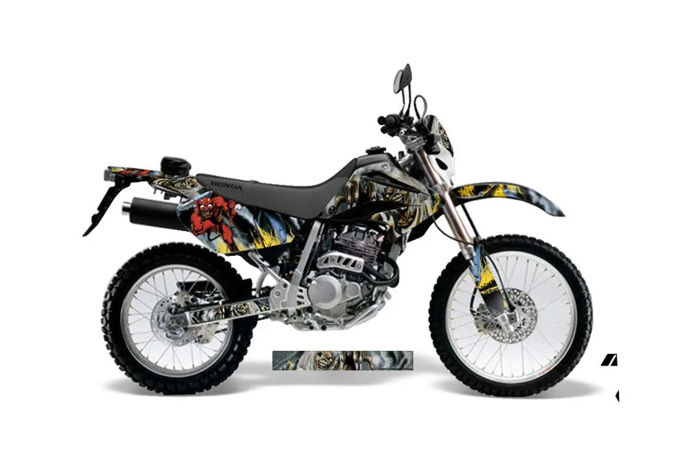 Honda XR250 SM Dirt Bike Graphic Kit - 2003-2005 Number of the Beast