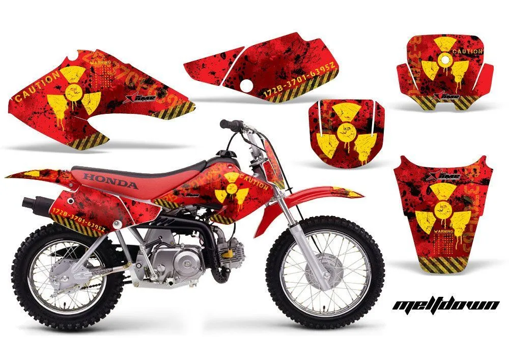 Honda XR50 Dirt Bike Custom Graphic Kit - 2000-2003