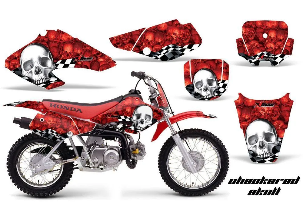 Honda XR50 Dirt Bike Custom Graphic Kit - 2000-2003