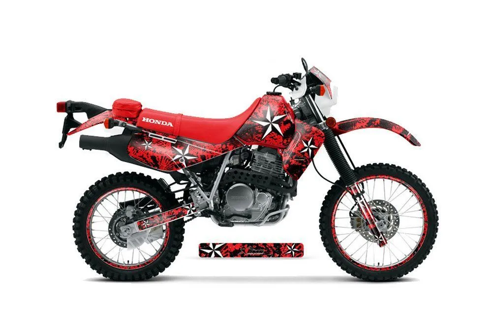 Honda XR650L Dirt Bike Graphic Kit - 1993-2025 Northstar Red