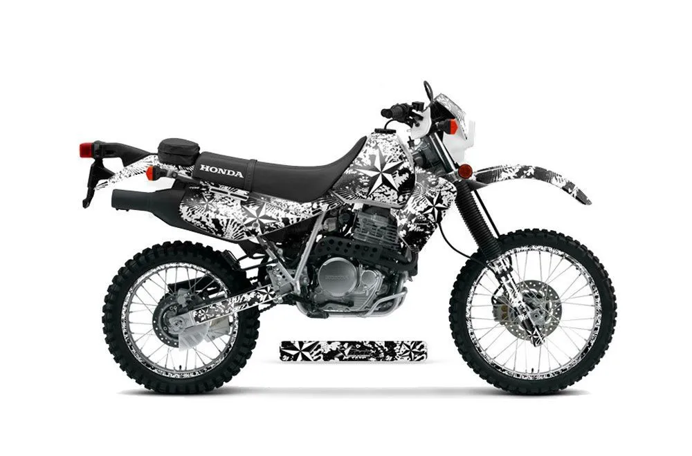 Honda XR650L Dirt Bike Graphic Kit - 1993-2025 Northstar White