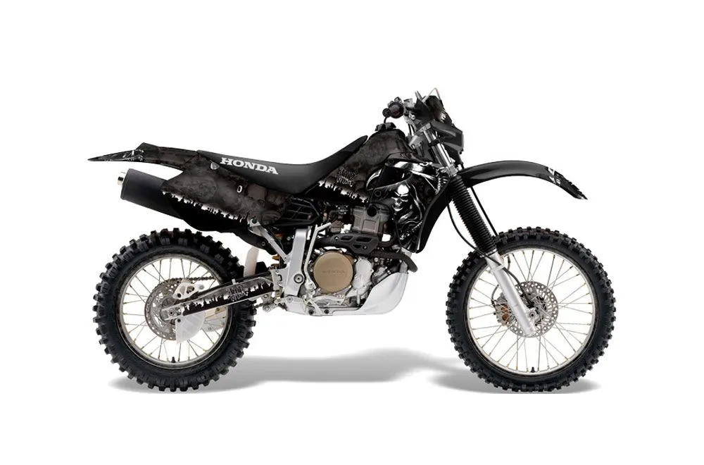 Honda XR650R Dirt Bike Graphic Kit - 2000-2010 Reaper Black
