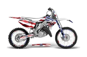 Honda CR125 Dirt Bike Graphic Kit - 1995-2015 Sin and Stripes