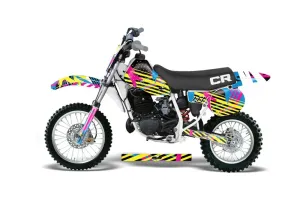 Honda CR60 Dirt Bike Graphic Kit - 1984-1985 Flashback
