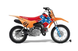 Honda CRF110 F Dirt Bike Graphic Kit - 2013-2018 General Lee