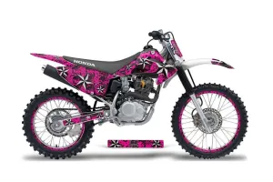 Honda CRF150 F Dirt Bike Graphic Kit - 2003-2007 Northstar Pink