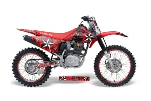 Honda CRF150 F Dirt Bike Graphic Kit - 2008-2014 Northstar Red