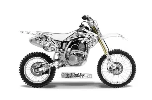 Honda CRF150 R Dirt Bike Graphic Kit - 2007-2016 Butterfly White