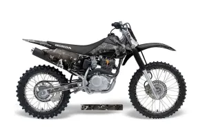 Honda CRF230 F Dirt Bike Graphic Kit - 2008-2014 Butterfly Black