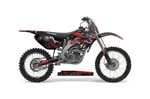 Honda CRF250 R Dirt Bike Graphic Kit - 2004-2013 Toxicity Red