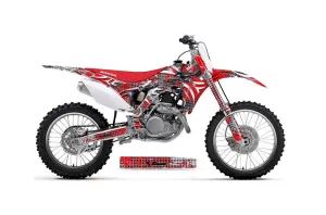 Honda CRF250 R Dirt Bike Graphic Kit - 2014-2017 Deaden Red