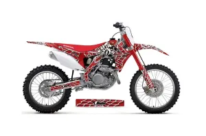 Honda CRF250 R Dirt Bike Graphic Kit - 2014-2017 Widow Maker Red