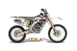 Honda CRF250 X Dirt Bike Graphic Kit - 2004-2017 Ed Hardy - Love Kills Red