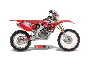 Honda CRF250 X Dirt Bike Graphic Kit - 2004-2017 T Bomber Red