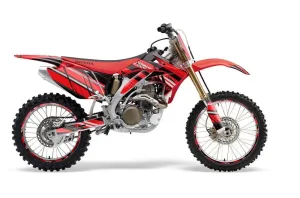 Honda CRF450 R Dirt Bike Graphic Kit - 2002-2012 In Line Red