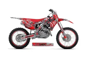 Honda CRF450 R Dirt Bike Graphic Kit - 2013-2016 Deaden Red
