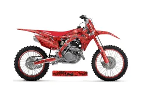 Honda CRF450 R Dirt Bike Graphic Kit - 2013-2016 Digicamo Red