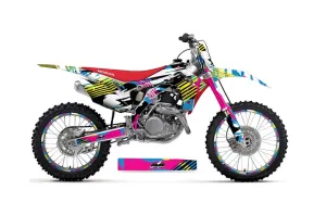 Honda CRF450 R Dirt Bike Graphic Kit - 2013-2016 Flashback