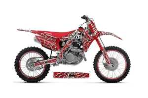 Honda CRF450 R Dirt Bike Graphic Kit - 2013-2016 Widow Maker Red