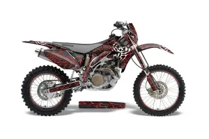 Honda CRF450 X Dirt Bike Graphic Kit - 2005-2016 Widow Maker Red