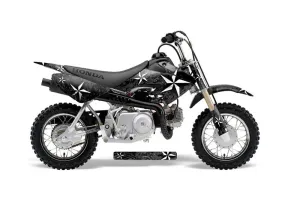 Honda CRF50 Dirt Bike Graphic Kit - 2004-2024 Northstar Black