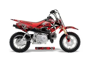 Honda CRF50 Dirt Bike Graphic Kit - 2004-2024 Northstar Red