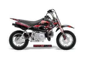 Honda CRF50 Dirt Bike Graphic Kit - 2004-2024 Toxicity Red