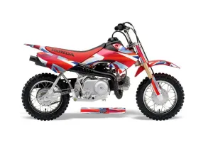 Honda CRF50 Dirt Bike Graphic Kit - 2004-2024 Union Jack