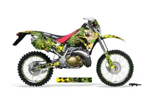 Honda CRM 250 AR Dirt Bike Graphic Kit - 1989-1999 Motorhead Mandy Green